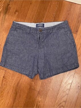 Old Navy Blue Denim-Style Women's Shorts 0